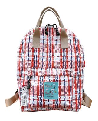 8581 SNOOPY Tarp Material Backpack Type Tote Bag IP Theoru [Routeto] Peanuts-9F (04 Check)