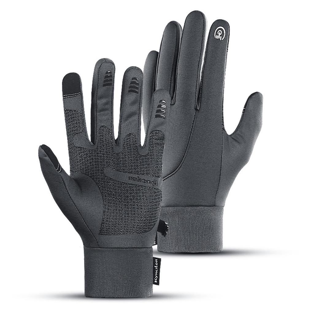 Winter Cycling Gloves Warm Waterproof Bike Touchscreen Glove Non-Slip Sport Gloves