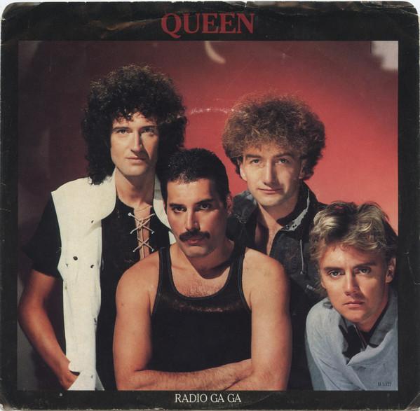 

7inch Record QUEEN Radio Ga Ga B5317 Capitol Records 1984 Canada Dance Electronica Used