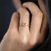 CANNER 925 Silver Original Rings Colorful Crystal Wedding Ring For Women Lovers' Minimalist Engagement Bague Femme Fine Jewerly