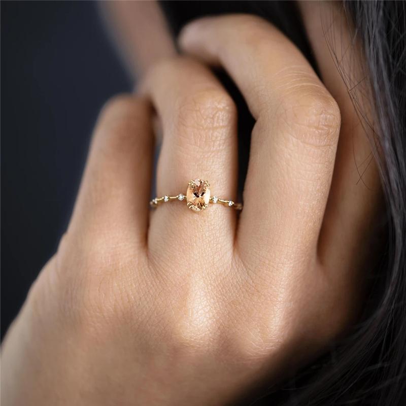 CANNER 925 Silver Original Rings Colorful Crystal Wedding Ring For Women Lovers' Minimalist Engagement Bague Femme Fine Jewerly
