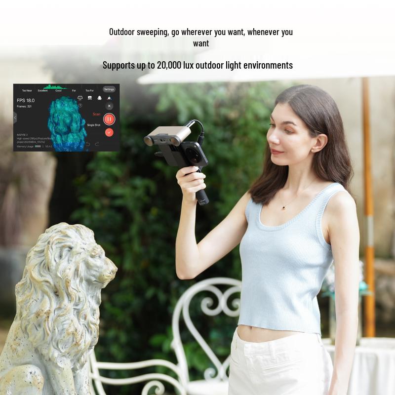 REVOPOINT INSPIRE 2 Portable 3D Scanner CN Plug (adapter Included)