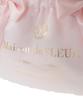 Maison De FLEUR Clear Double Ribbon 2-Way Tote Bag, Pink, Size F, 08001132500