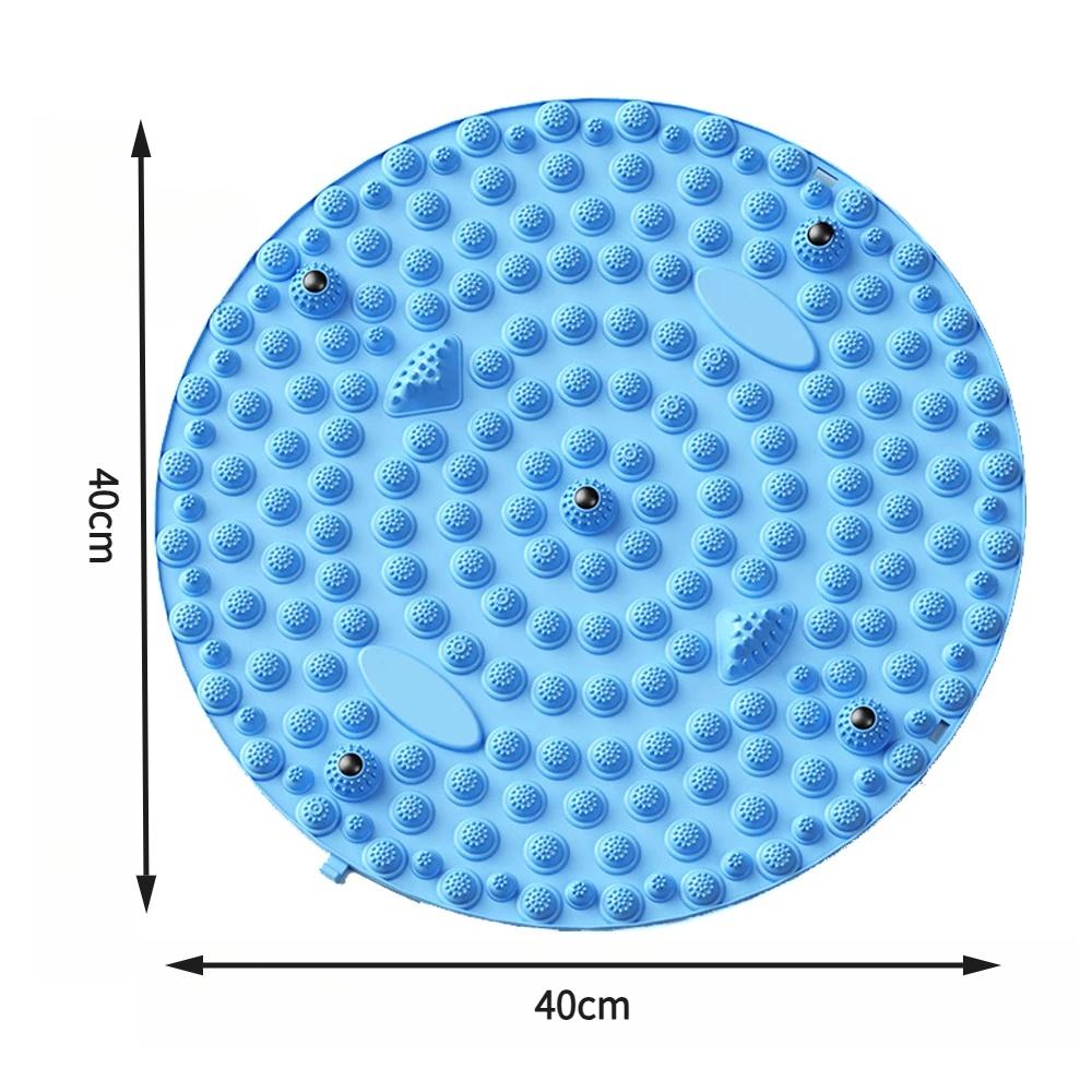 

Acupressure Mat Foot Massage Pad Health Walk Pressure Board Foot Yoga Training Accessories Foot Yoga Massage Acupressure Boards синий