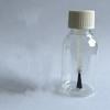 5/10/15/20/30ml Plastic Nail Polish Bottles Touch Up Refillable Liquid Jars Leakproof Storage With Brush Cap DIY Crafts Containe