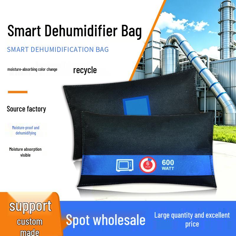 Color-Changing Silicone Desiccant Bag: Car & Household Moisture Absorber