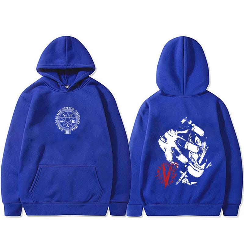 Anime Hellsing Abraham Van Helsing Vampire Alucard Merch Hoodie Men Women Manga Oversized Streetwear Hoodies
