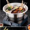 Sule 25cm Edelstahl geteilter Hot Pot