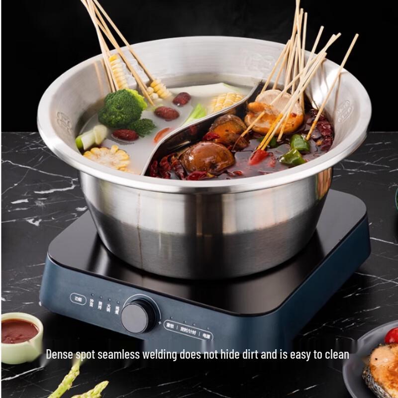 Sule 25cm Edelstahl geteilter Hot Pot
