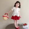 Baby Girl Summer Polka Dot Dress Cute Toddler Outfit Set