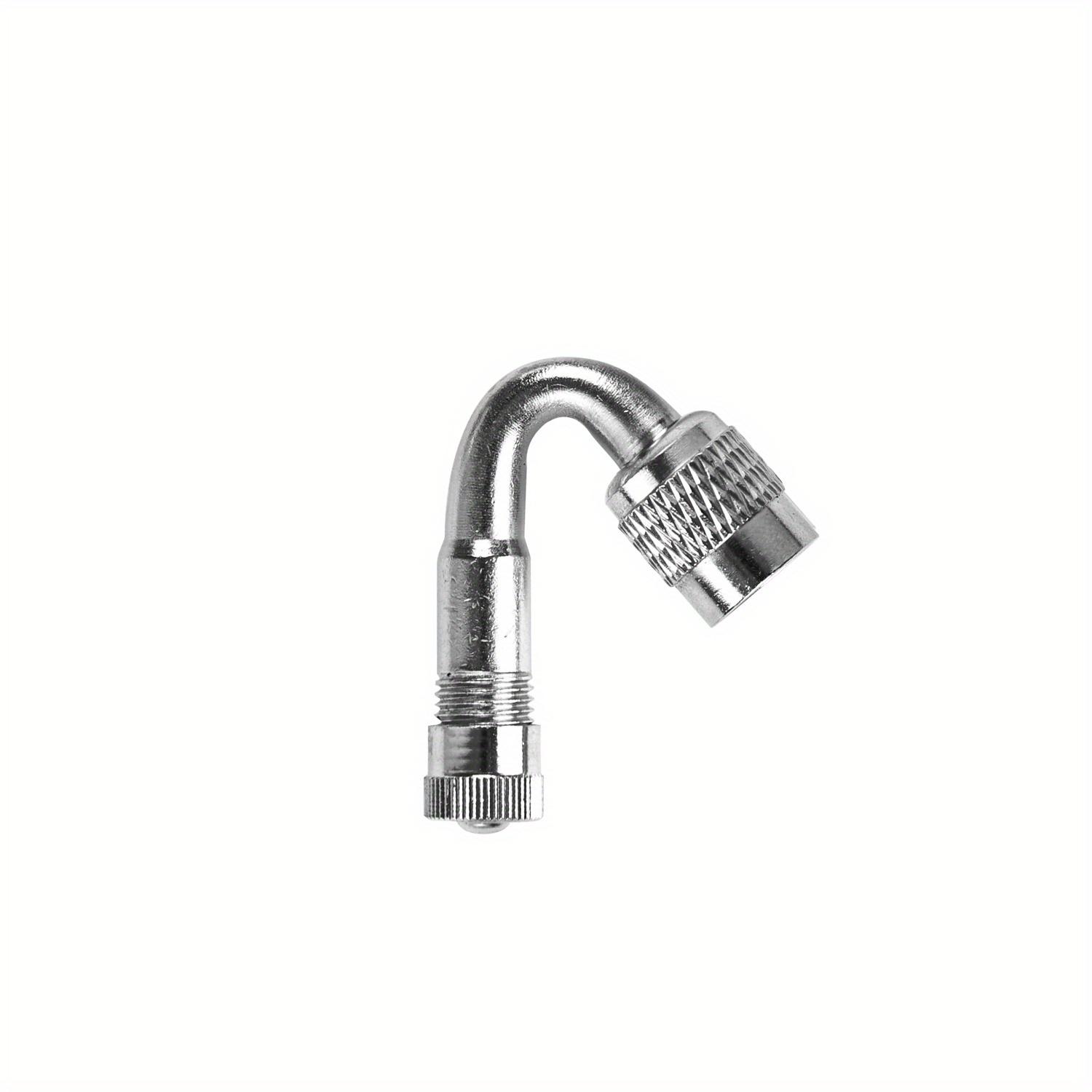 

Универсальная модель серебристый адаптер штока вентиля шины, прочные гибкие шланговые соединители с изгибом 45 градусов