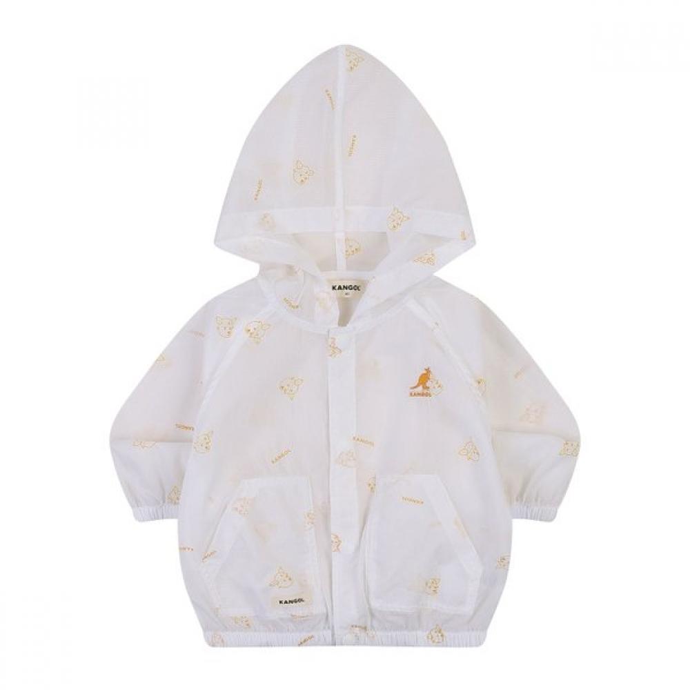 

Kangol Kids All Over Loop Pattern Windbreaker Sb 0d05 White white/080