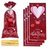 New Valentine's Day Candy Bag Love Pattern OPP Four-color Mix