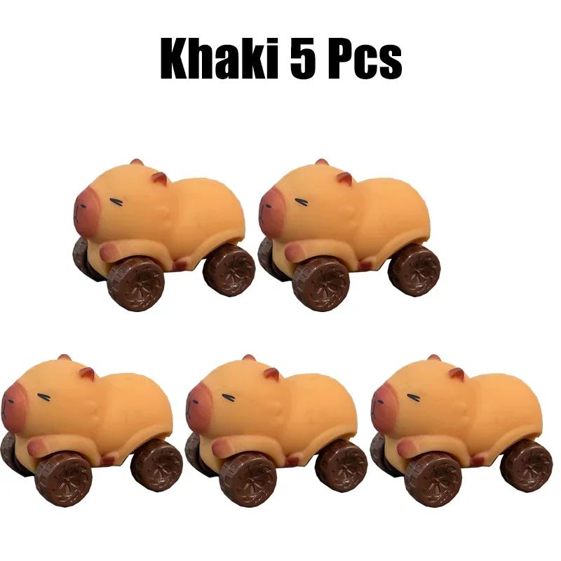 Squeeze Capybara Car Funny Gift Creative Cartoon Capybara Soft Mochi Stress Relief Kids Adults Fidget Vent Decorationaccessories