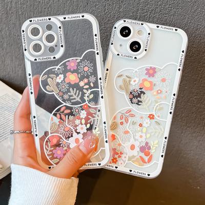Clear Bumper Case For Iphone 14 Pro Max Case Iphone 13 14 11 Pro 12 Xr X Xs Max 7 8 Plus Se 2020 2022 Lens Protection Soft Cover