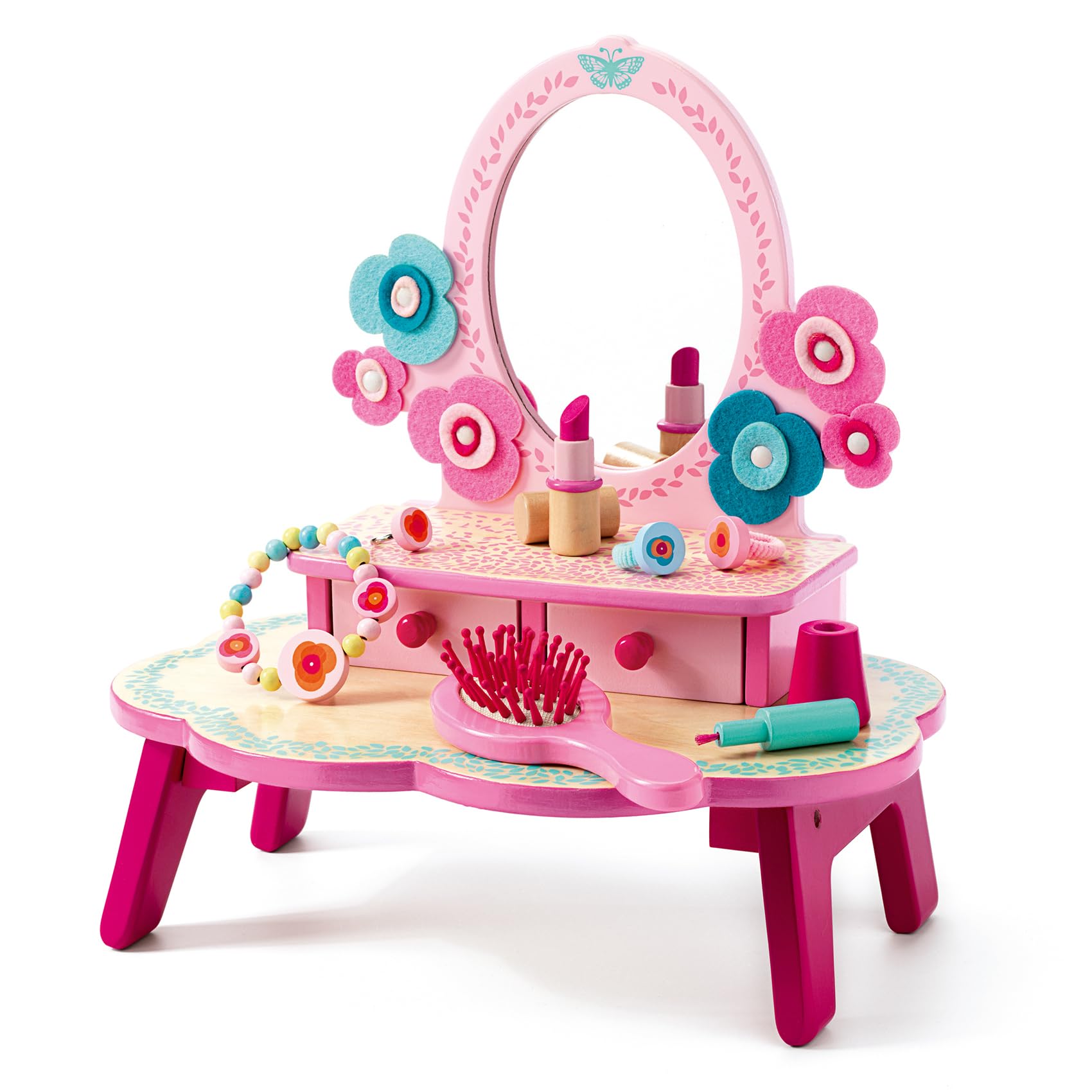 

DJECO Dresser Playhouse Dressing DJ06553 [Стол Flora] розовый