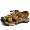 Men Hiking Sandals Outdoor Black Brown Water Shoes Wide Palm Athletic Closed Toe Sport Sandals Beach Shoes Large Size