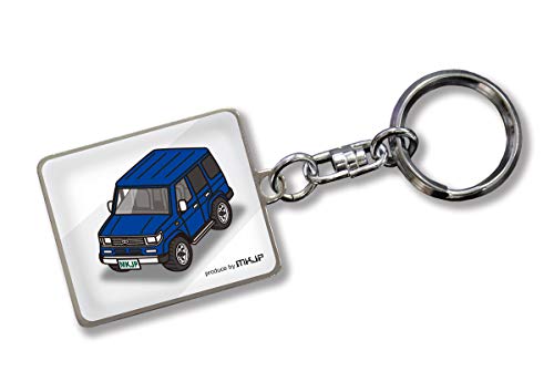 

MKJP Custom Keychain Toyota Land Cruiser Prado LJ70 Series Base: Белый цвет автомобиля: синий