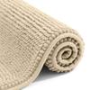 Chenille Bath Mats Extra Soft Comfort Bathroom Mats Super Absorbent Non Slip Fluffy Mats Machine-Washable Dry Bath Rugs