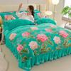 Four-Piece Set Of High-Gram Milk Fleece,4-Pcs Set Of Thickened Milk Fleece,4-Pcs Set Of Maternal And Infant Grade Farley Fleece, Class A