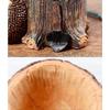 Cute Hedgehog Desk Pen Pencil Pot Holder Toothbrush Holder Resin Desktop Organizer Container