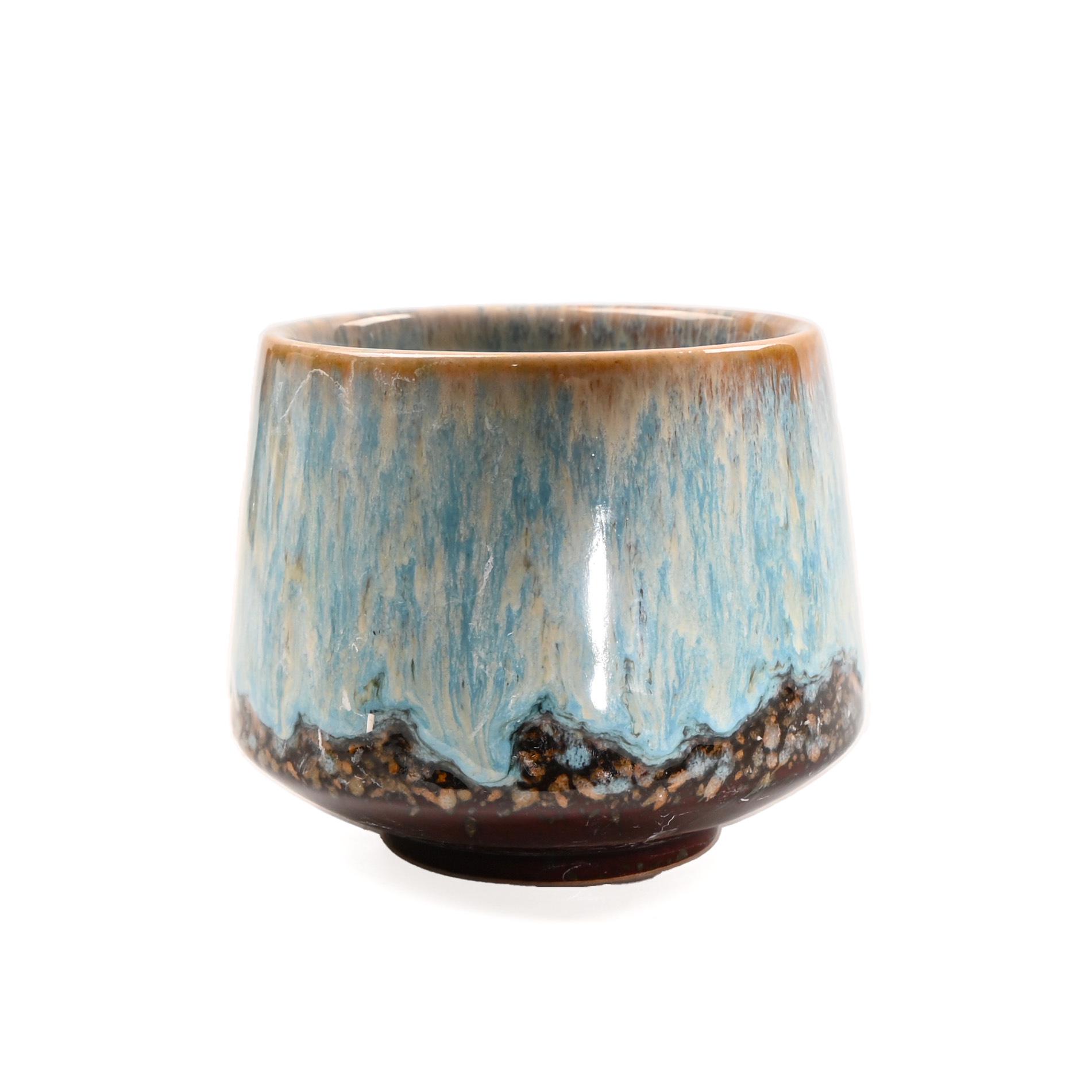 195ml Kiln-Changed Ceramic Coffee & Tea Cup 195ml