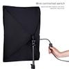 2PCS 50x70CM Softbox Lighting Kits With E27 Photographic Bulbs Studio Professional Photography Set