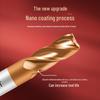 Tiangong 55° Tungsten Carbide Round Nose End Mill - 4-Edge CNC, Extended Stainless Cutting Tool