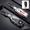 Metal Car Key Case Cover Protection Shell For BMW 3 5 7 Series X3 X5 X6 X7 GT Ix3 XM I5 I7 G90 G45 G12 Keychain Auto Accessories