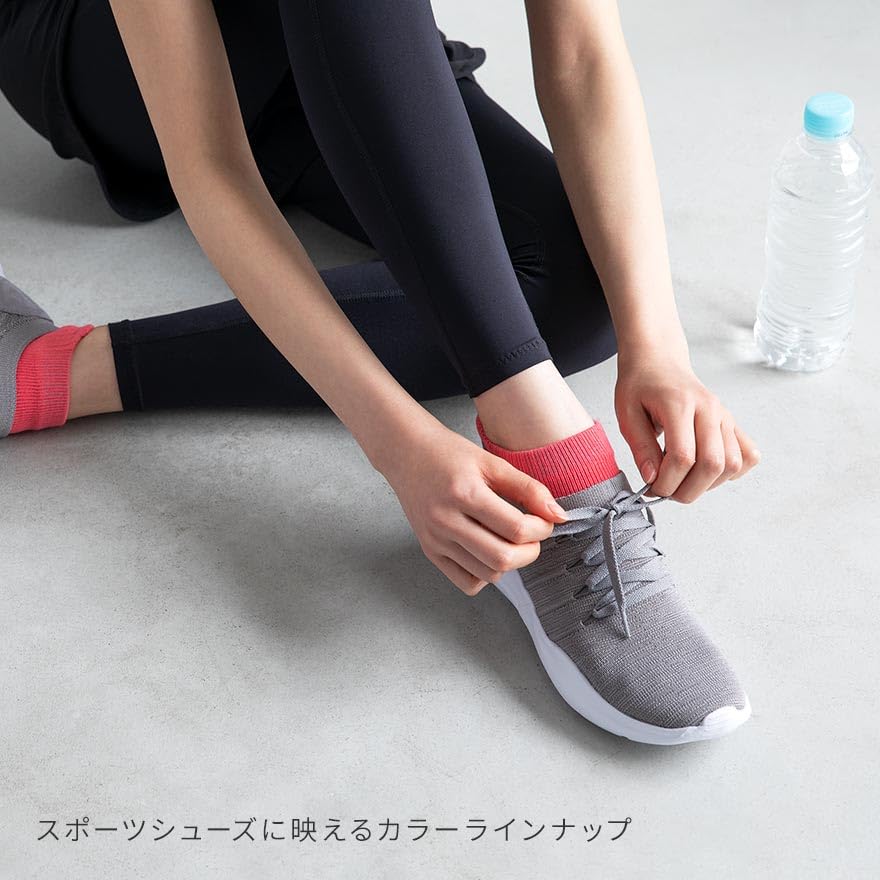 Totonoeru Walking Unisex Foot Health Exercise Health Socks Socks Yamachu 817940 [CareSocks] (Black 23-24cm) (Doctor Recommended)