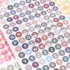 Korean Style Colorful Number & Letter Stickers for Decoration & Album Diaries