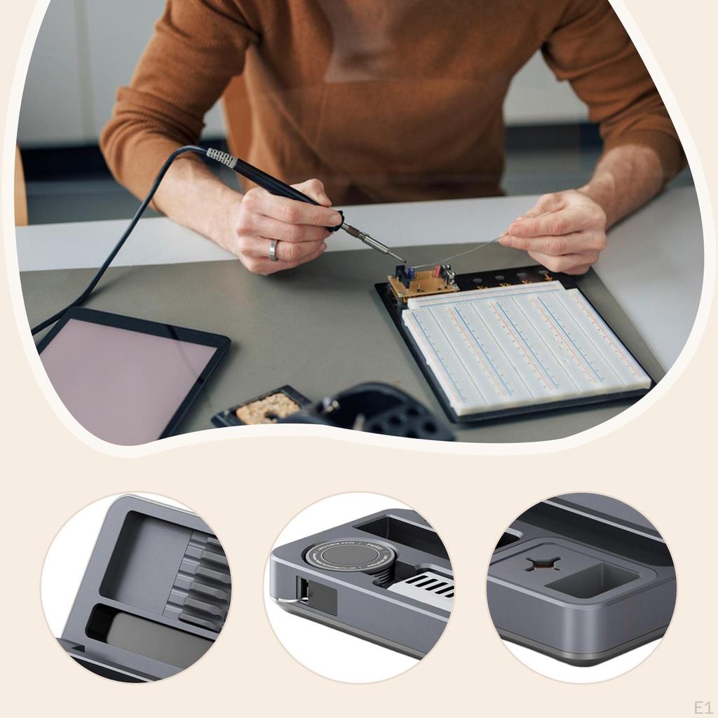 , Practical, And Handy Temperature-controlled Electric Soldering Iron with Accessories for