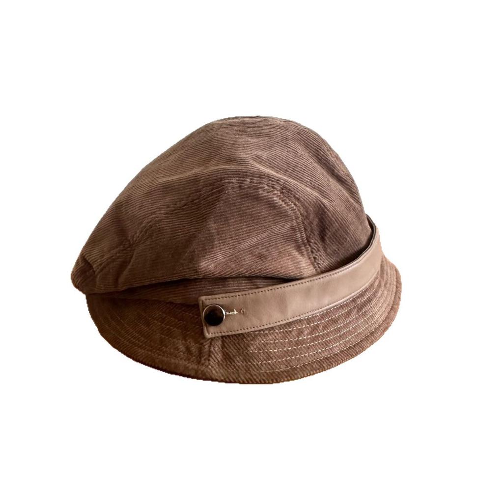 New Corduroy Fisherman Hat One Hat Can Be Worn Multiple Times and Can Be Used As A Small Hat  It Is Cost Effective and Can Be Worn on Bicycles.