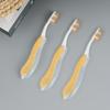 2Pcs Folding Toothbrush Set for Travel Camping Hiking Portable Compact Size Outdoor Essential