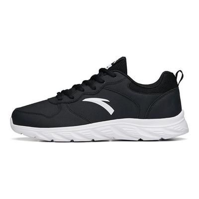 Shock Absorbing Non-Slip Wear-Resistant Rebound Low-Top Running Shoes Men Sneaker Black 912035542-3