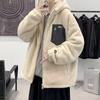 2024 Boys' Winter Cotton-Padded Lambskin Sports Jacket: Thick, Warm, Trendy & Handsome