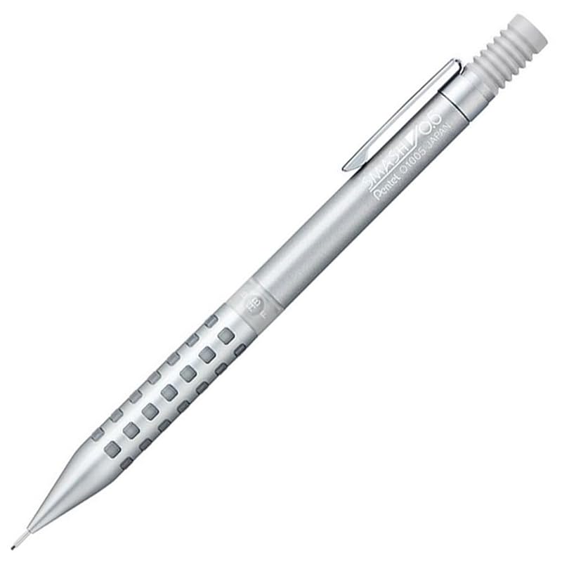

Механический карандаш Pentel smash works limited 0,5 мм умный серебристый Q1005-PL7