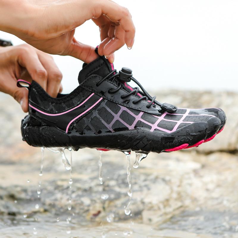 Outdoor men's and women's creek walking beach shoes non-slip quick-drying swimming shoes fishing five-finger wading shoes indoor fitness shoes
