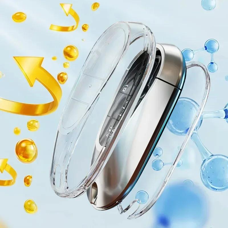 TPU Transparent Autoschlüsselhülle für Mercedes Benz 2025 C S Klasse W206 W223 S350 C260 C300 S400 S450 S500 Schlüsselhülle Schutz