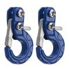 2Pcs RC Trailer Hook Aluminum Alloy Corrosion Resistant RC Trailer Chain for SCX10 110 Car Model