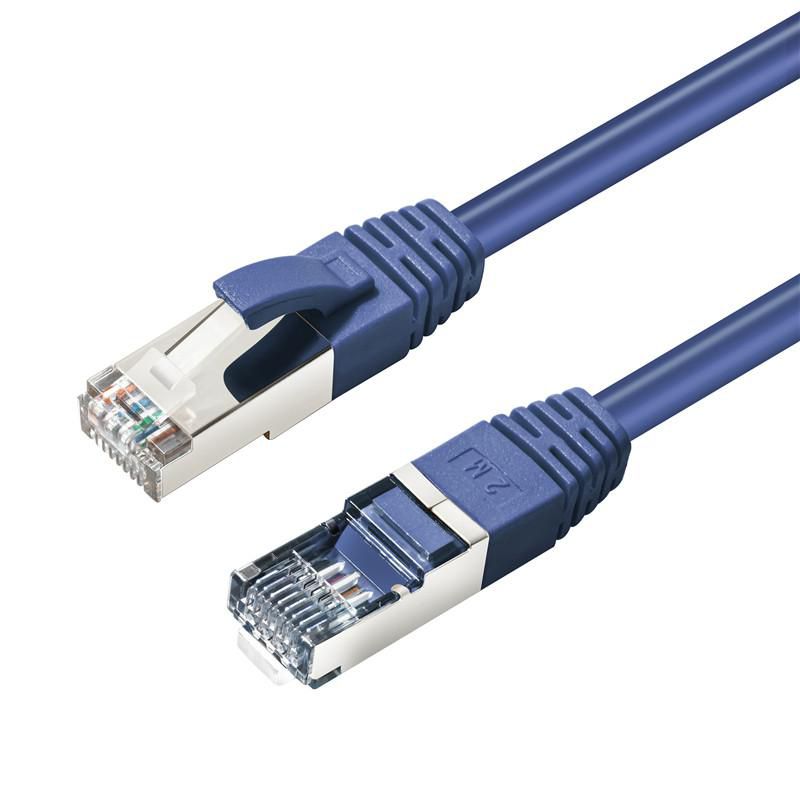 Microconnect Cat6A S/Ftp 1M Blue Lszh