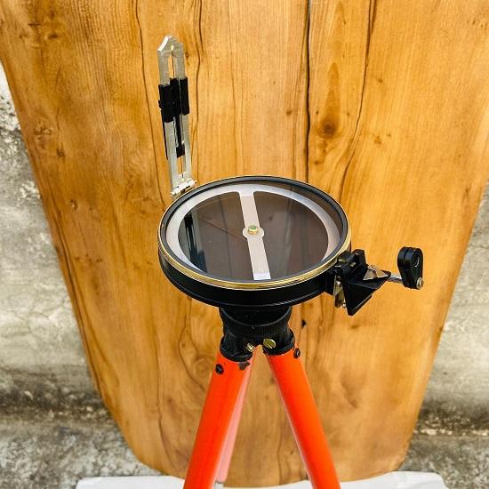 Starožitný Vintage prizmatický kompas Námořní Vintage průzkumný kompas s nastavitelnou výškou stativ Ručně vyrobený kompas Jedinečný dárek pro legendu