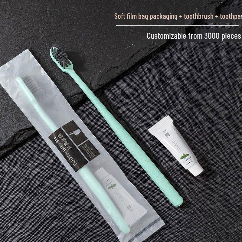 "Ensemble Spécial de Commodités d'Hôtel: Peigne, Brosse à Dents Jetable avec Dentifrice, Poils Doux, Idéal pour les Chambres d'Hôtes