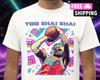 SGA Shirt Retro OKC Thunder Shirt Shai Gilgeous Alexander Shirt 80s Style Shirt Unisex T-Shirt