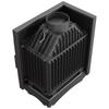 Cast iron fireplace KRATKI MAJA DECO left 8 kW Ø 150
