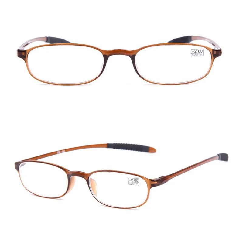 Retro Style Oval Small Frame Reading Glasses Ultralight Clear Lens Presbyopic Glasses Eyewear Frame Unisex For Elder Gifts