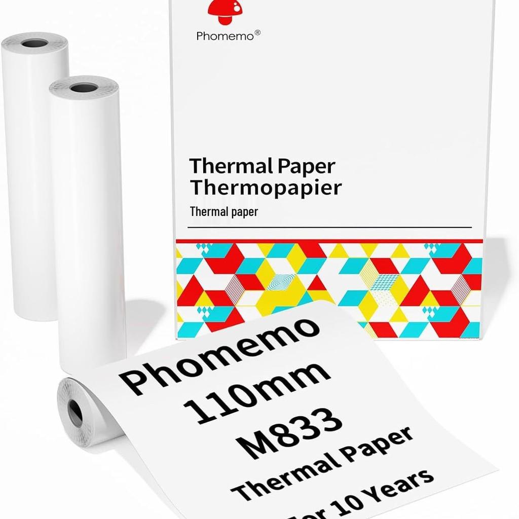Phomemo Quick-Dry Thermal Tattoo Printing Paper - A4/A5/B5/Letter Sizes