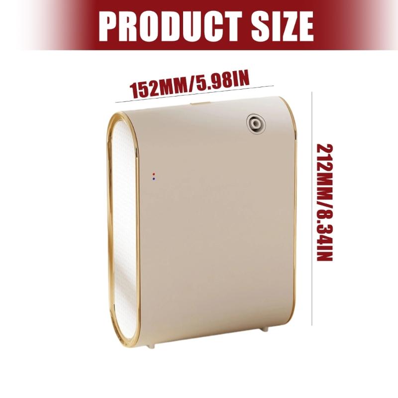 Quiet 350ml Essential Oil Diffuser With Bluetooth-compatible Control Cold Air Diffusions Office Hotel Aromas Dispenser