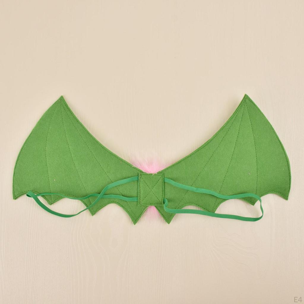 3 Piece Dinosaur Wing Tail Set for Kids Costume Halloween Dragon Costumes Dress Up