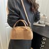 Fashionable Hand-held Pillow Bag, Fashionable Single-shoulder Bag, Retro Matte Crossbody Bag